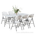 Wedding Stacking Outdoor Plastic White Folding Chairs